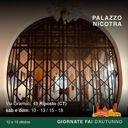 B&B Di Charme Camelie Palazzo Nicotra Ріпосто Екстер'єр фото